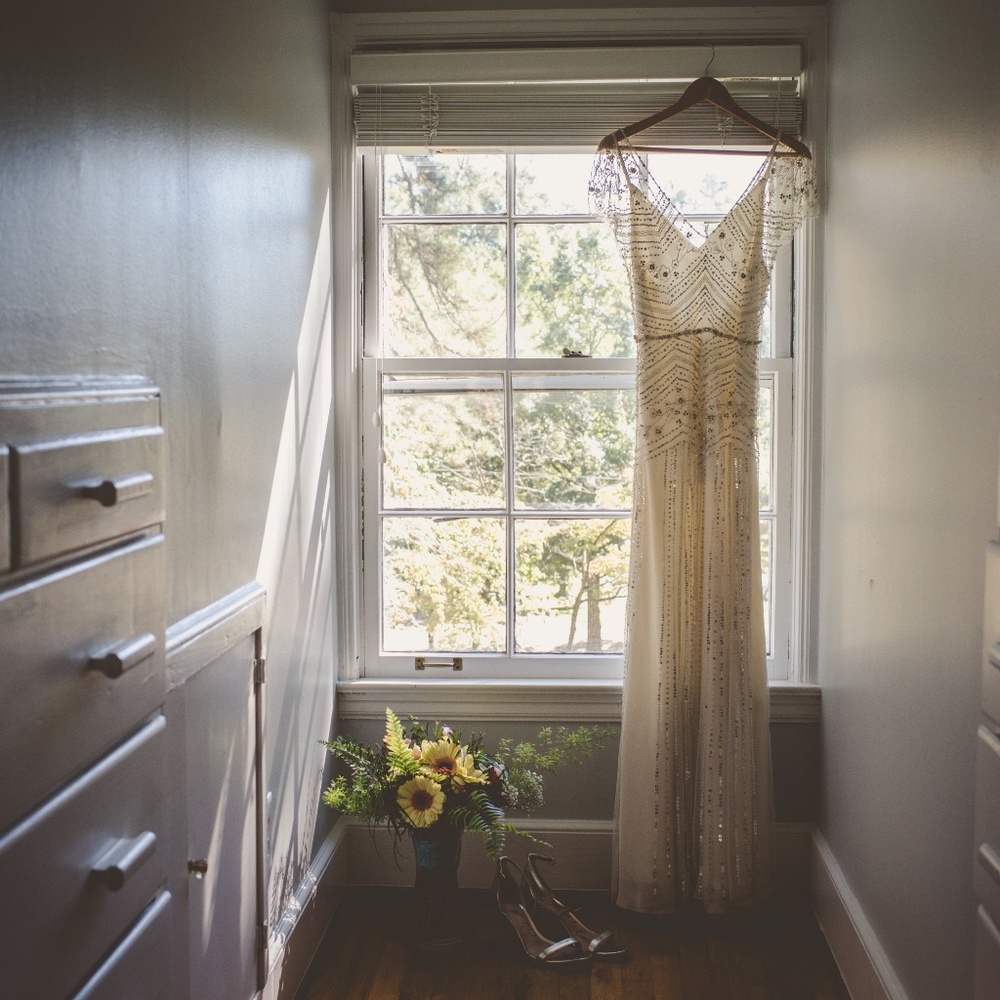 Jenny Packham Wedding Dress. Used. Once. Obvi ;)